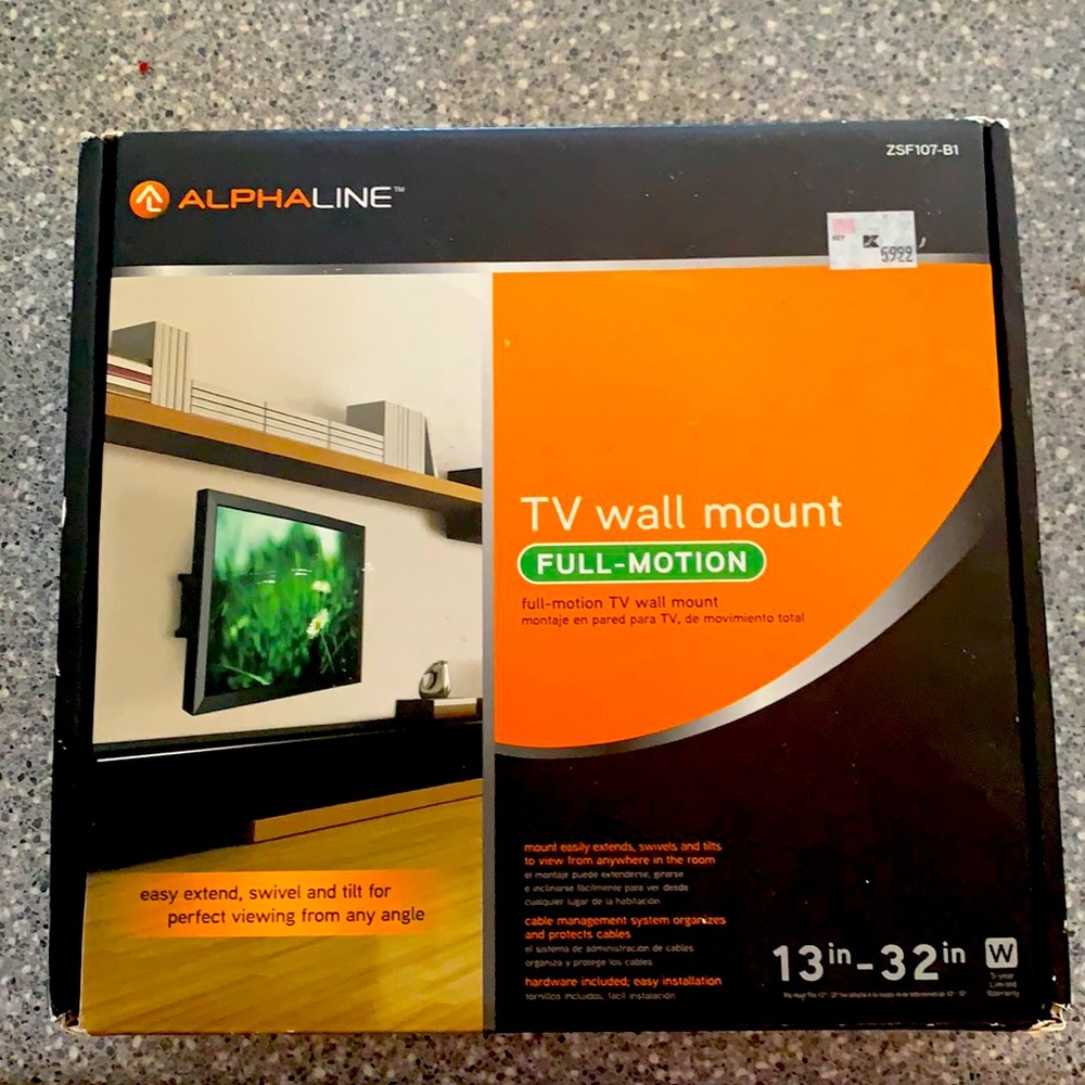 TV Wall Mount Full Motion for 13-32”